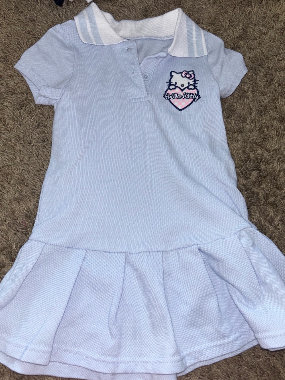 Hello Kitty Polo Dress - 2T